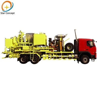 Dubbelpump cementeringstruck